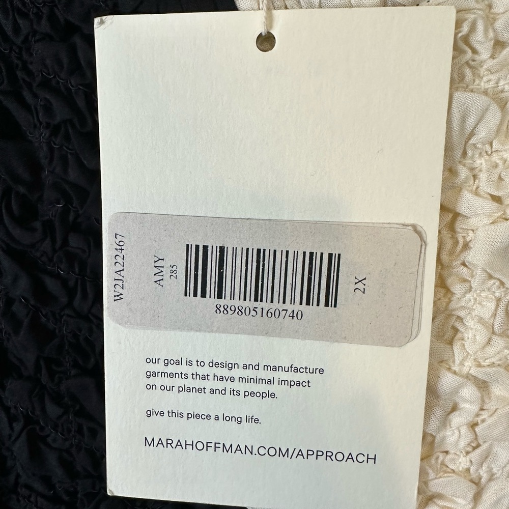 Mara Hoffman NWT Amy Long Sleeve Dress sz 2X - Picture 7 of 12
